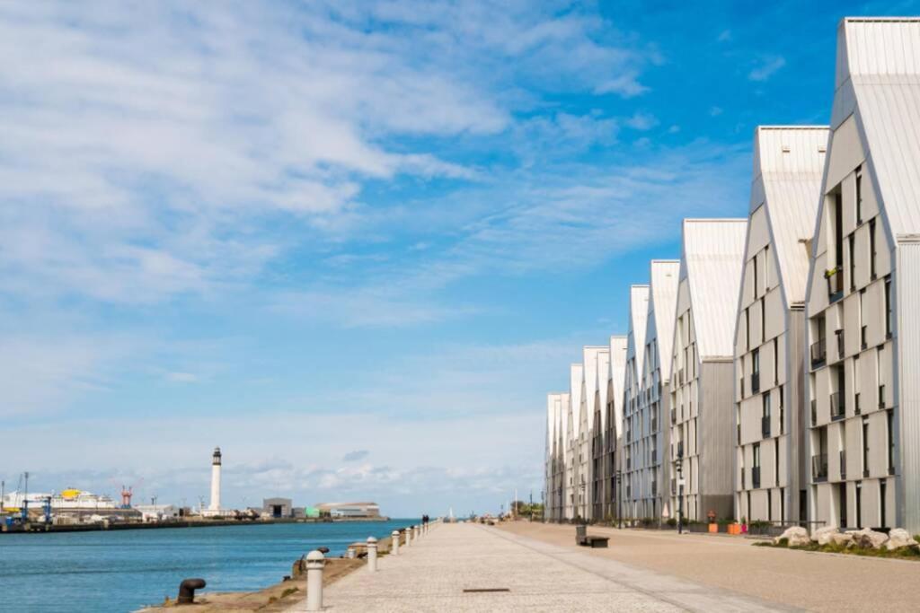 Studio COSY en bord de mer Dunkirk Exterior foto